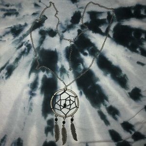Dream catcher necklace